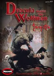 1:8 Dracula Meets The Wolfman 1