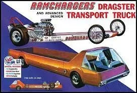 1:25 Ramchargers Dragster & Transport Truck 1