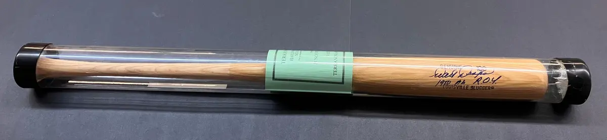 Walt Dropo Autographed Bat With Certificate Of Authenticity 1