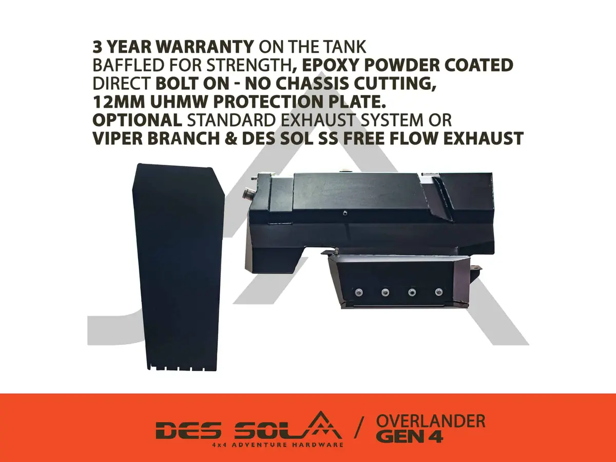 Des Sol - 80 Litre Long Range Fuel Tank (Jimny Year 2018+) 1