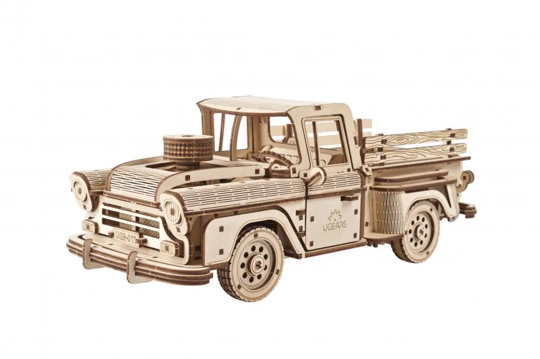Ugears Pickup Lumberjack - 460 Pieces 1