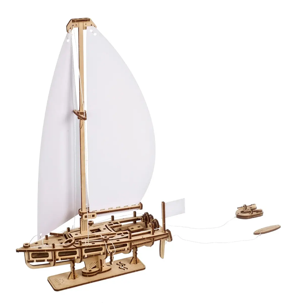 70193 Ocean Beauty Yacht Mechanical Model Kit 1