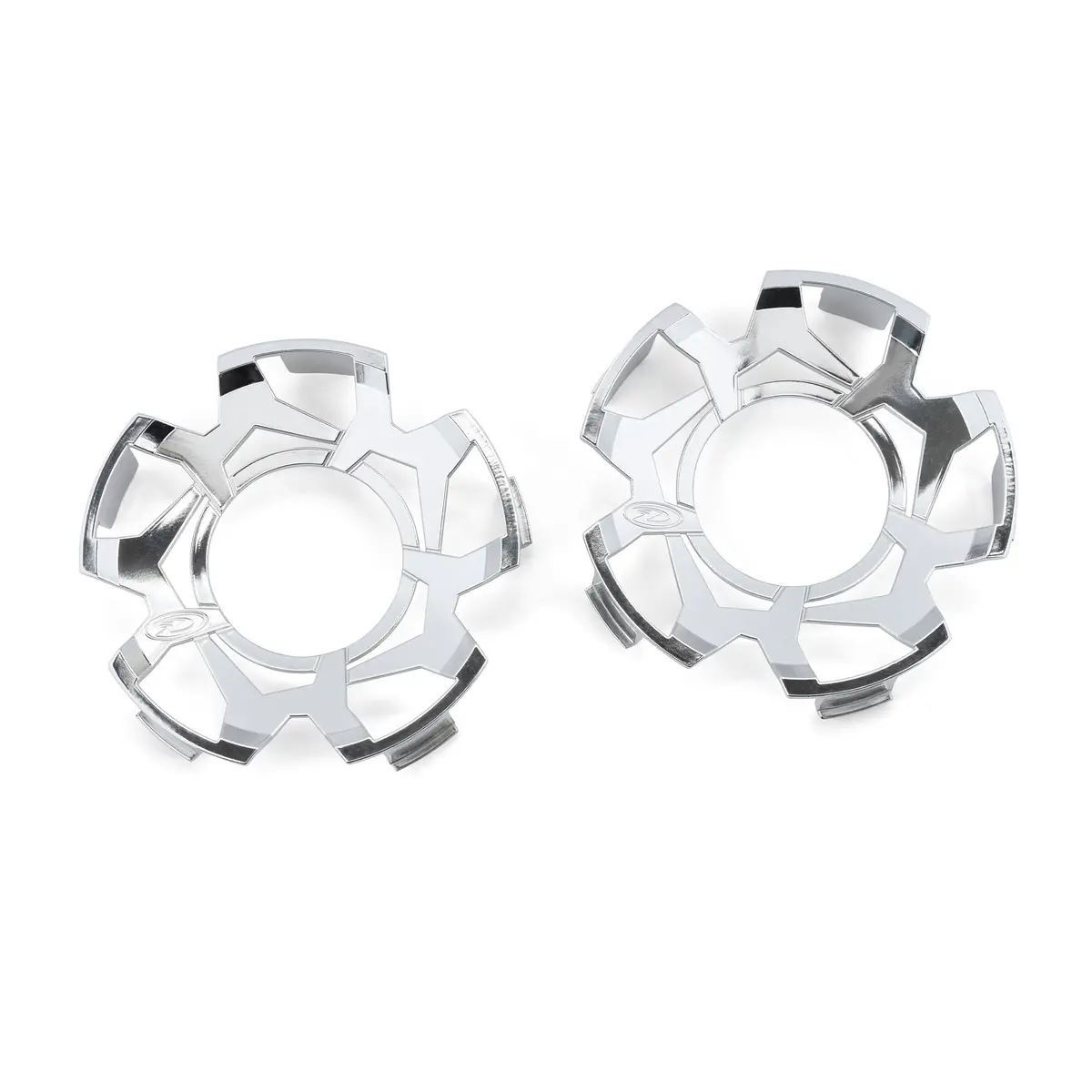 Dtx2816 Clip-Lock Wheel Face Mirror Chrome For Ripper 5.7" Wheel (2) 1