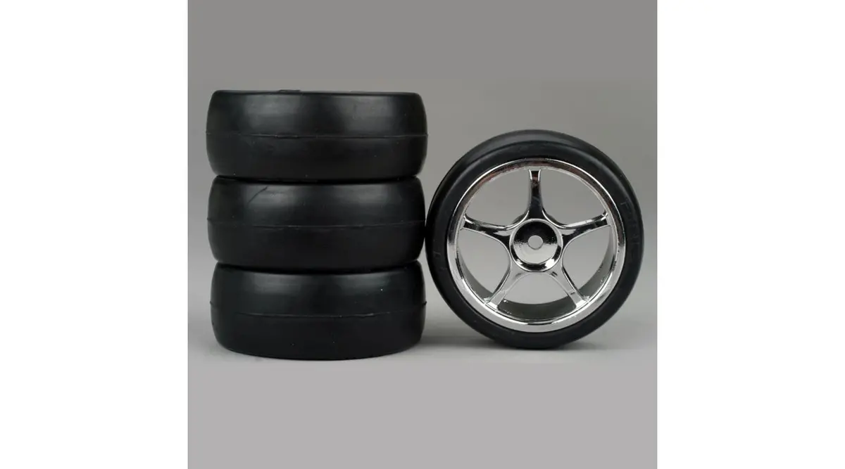 Dtxc2800 5-Spoke Chrome Wheel, Slick (4) 1