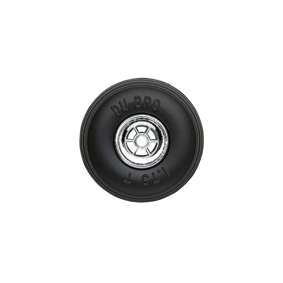 Dub175tc Treaded Chrome Wheels, 1-3/4" Diameter (2) 1