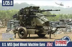 1:35 U.S. M55 Quad Mount Machine Guns (2 In 1) 1