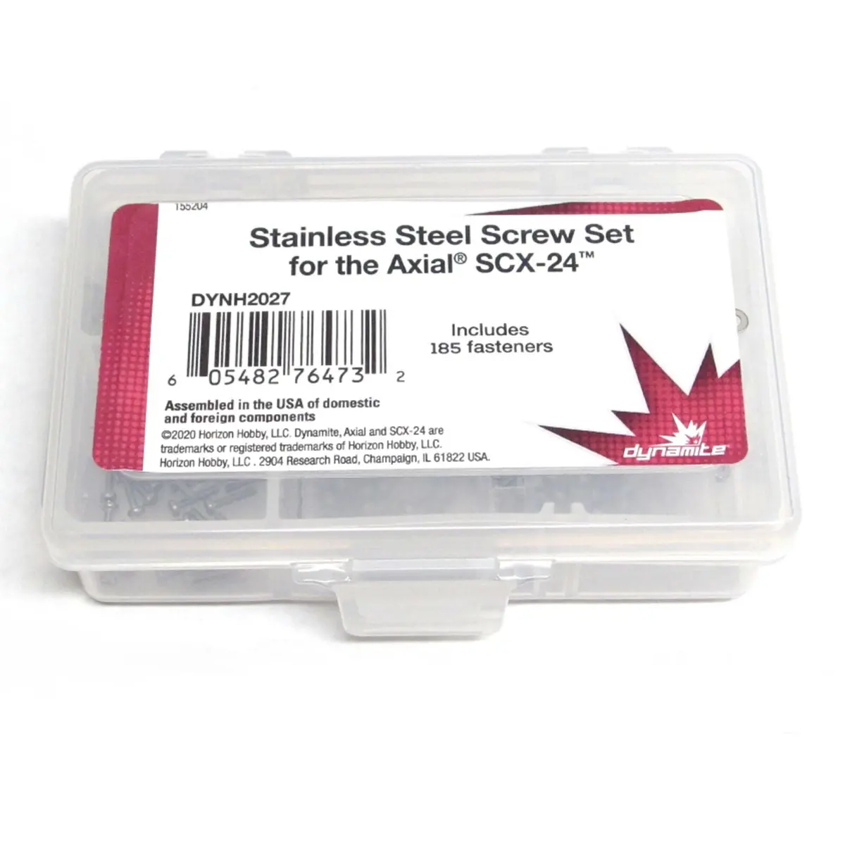 Dynh2027 Stainless Steel Screw Set: Scx24 1