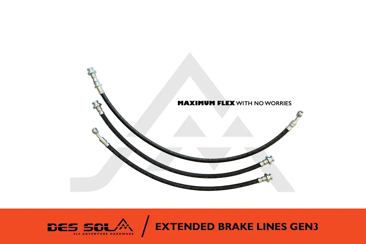 Des Sol Extended Brake Hoses (Jimny Year 2005-2017) 1