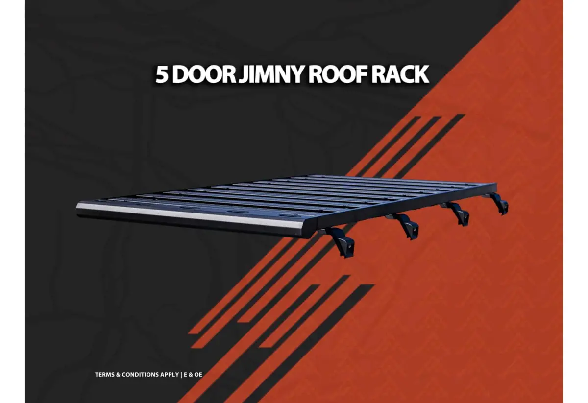 Des Sol Rack-Tech Roof Rack - 5 Door (Jimny Year 2023+) 1