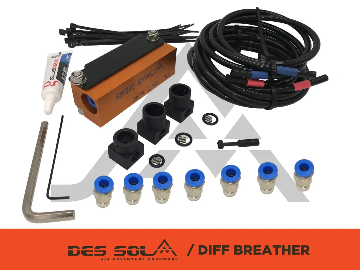 Des Sol Differential Breather Kit (Jimny Year 2018+) 1