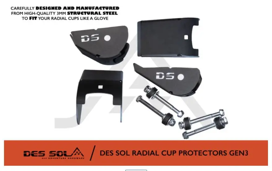 Des Sol Radial Cup Protectors (Jimny Year 2005-2017) 1