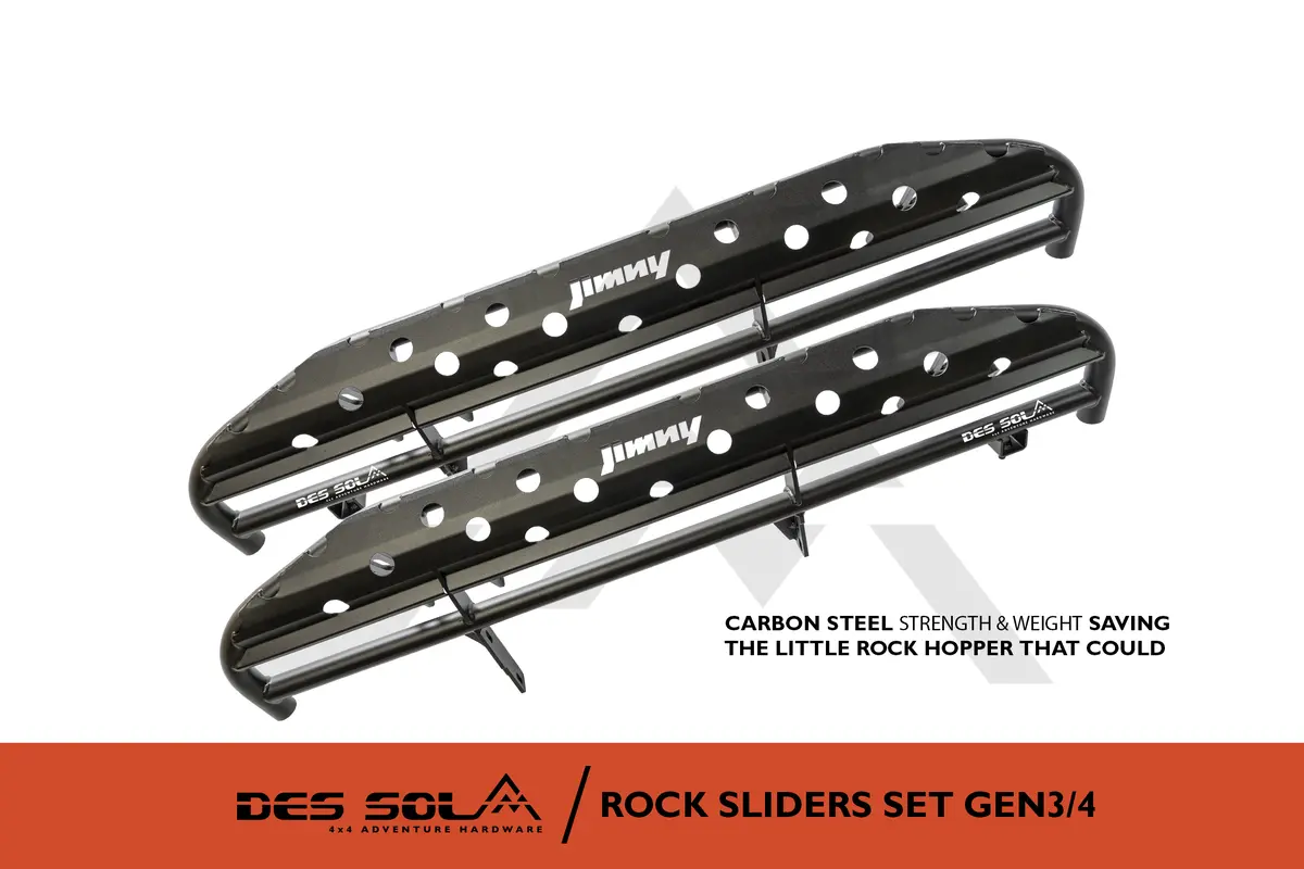 Des Sol Rock Sliders 3 Door (Jimny Year 2018+) 1