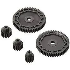 Pinion & Spur Gear Set: 1:18 4Wd All 1
