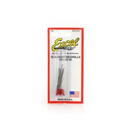 Drill Bit Assorted,#52-70 (12), Carded 1