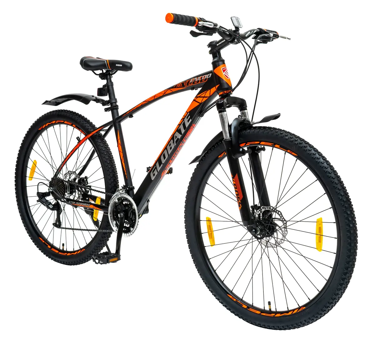 Kross Encod 27.5T 21-Speed Steel Mtb With Ltwoo Shifter, Suspension Fork & Dual Disc Brakes 1