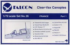 1:72 Clear-Vax Canopies France Part 1 1