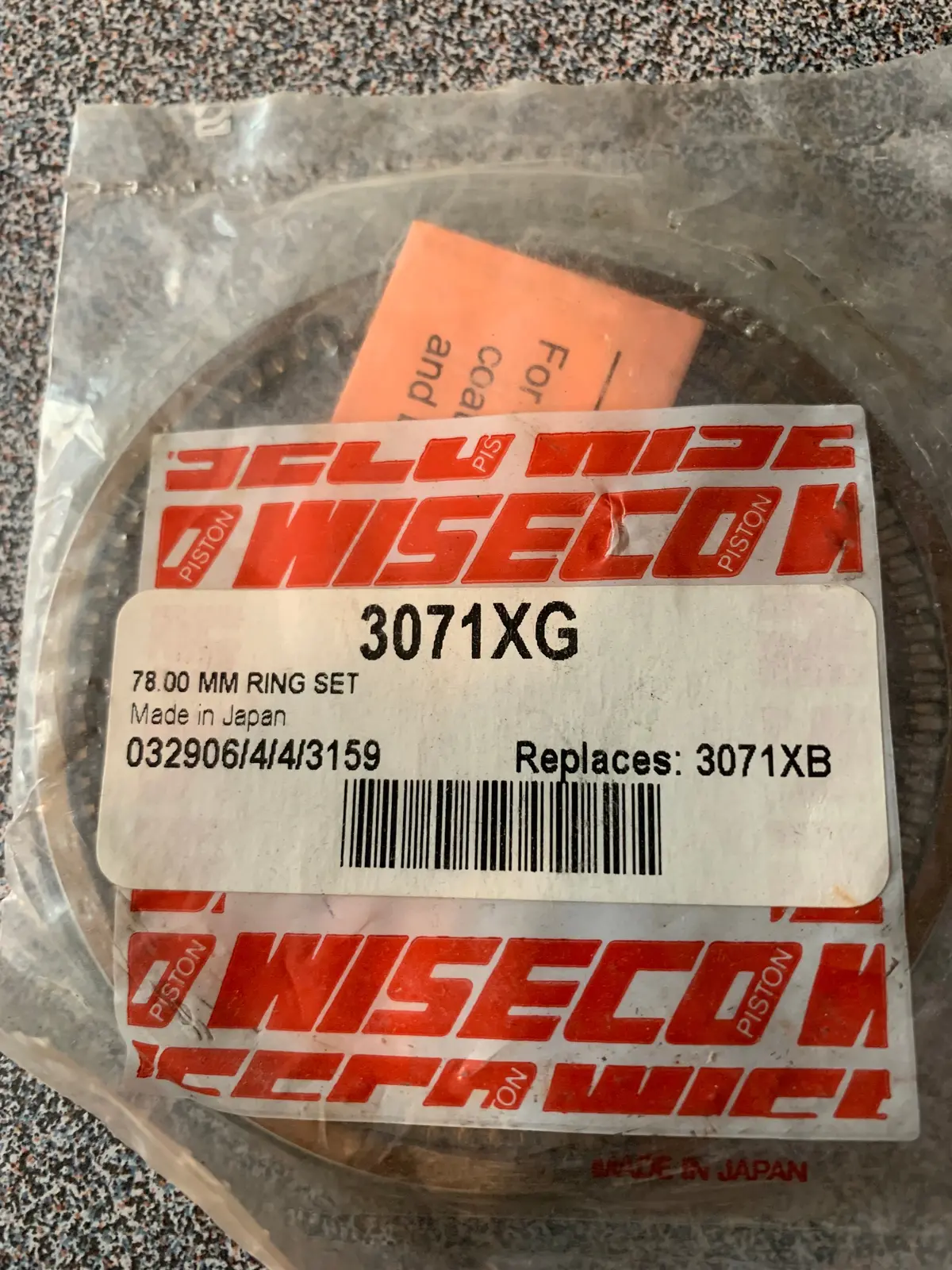 Fj 1100/1200 Wiseco Ring 1