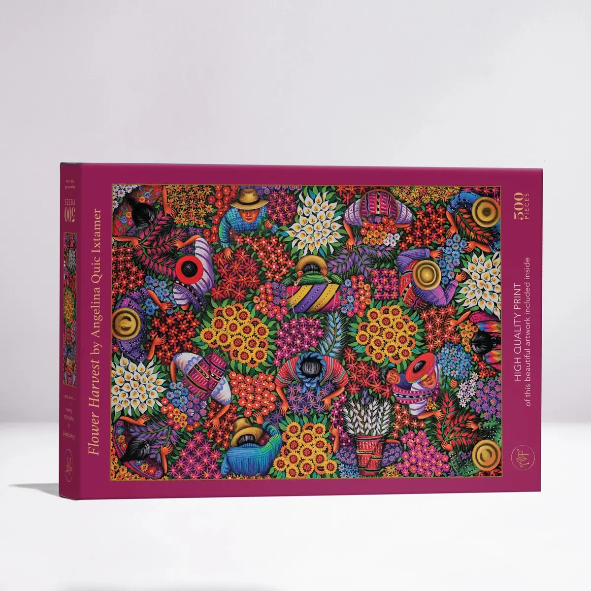 Flower Harvest 500-Piece Puzzle 1