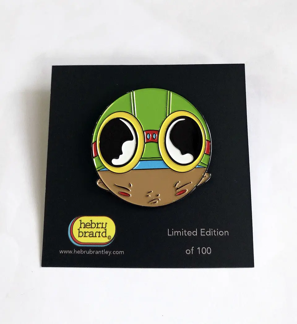 Hebru Brantley Flyboy Limited Edition Pin 1