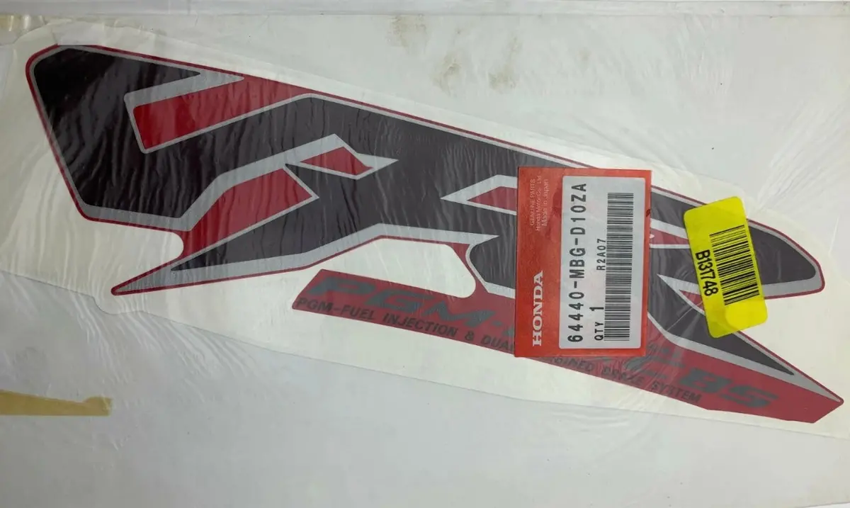 Vfr Red Cowl Decal 1