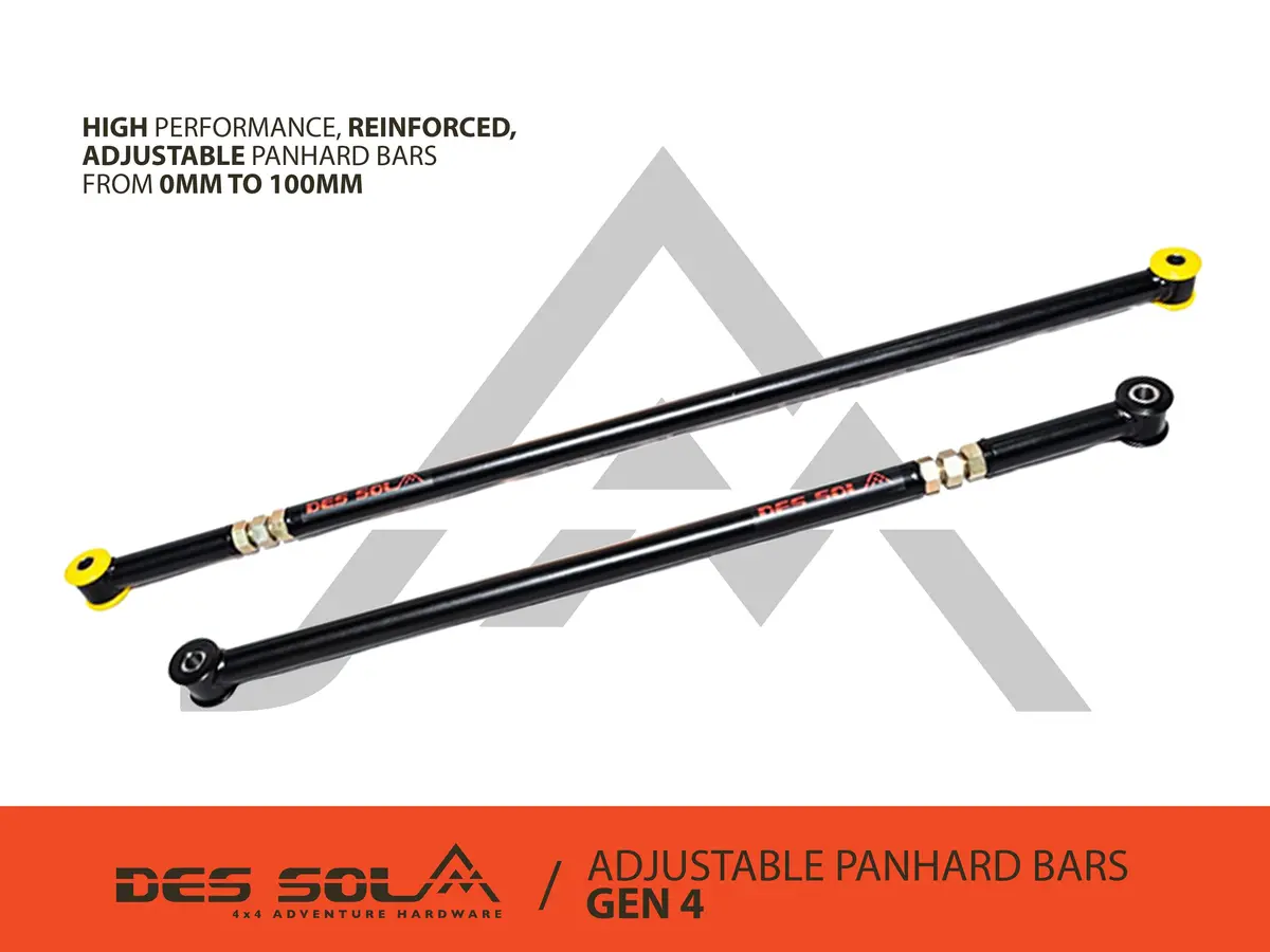 Des Sol Adjustable Hd Panhard Bars (Jimny Year 2018+) 1