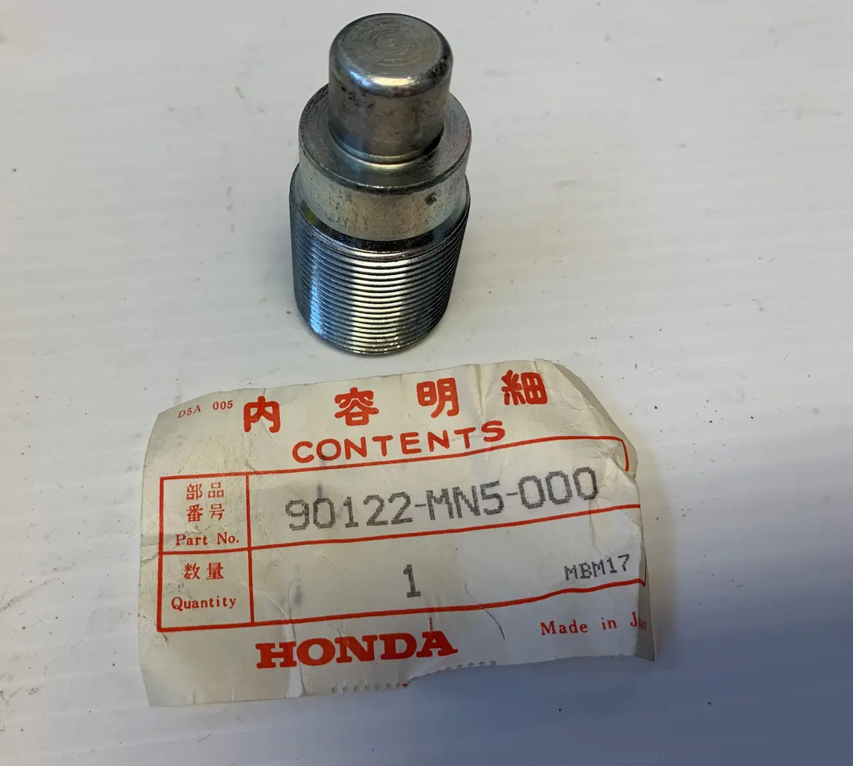 Gl1500 Left Swingarm Bolt 1