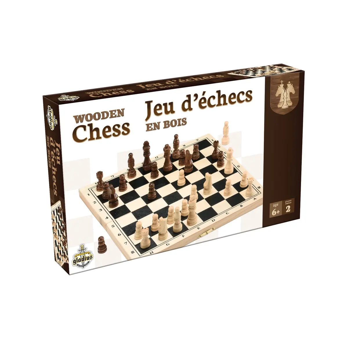 Jeu D'échecs En Bois 1