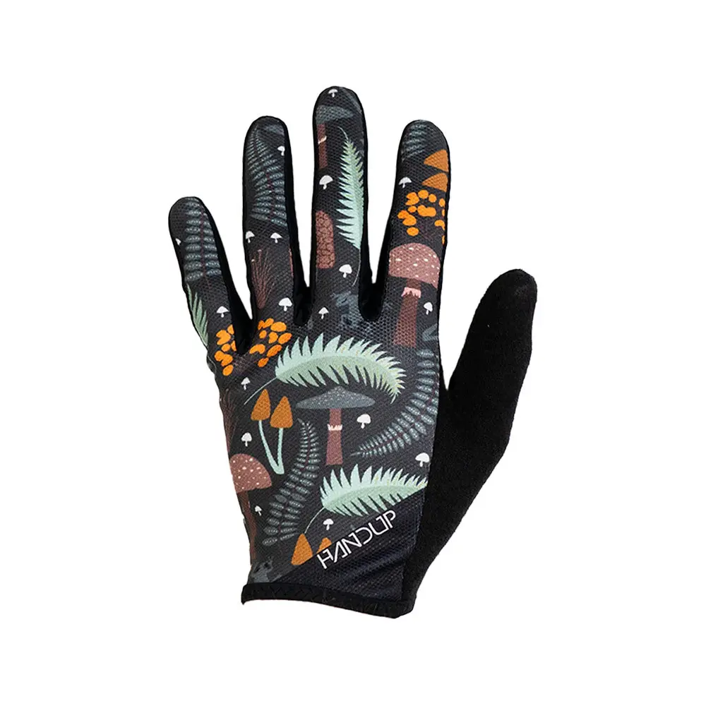 Hand Up Gloves Gpuno Green Floral 1