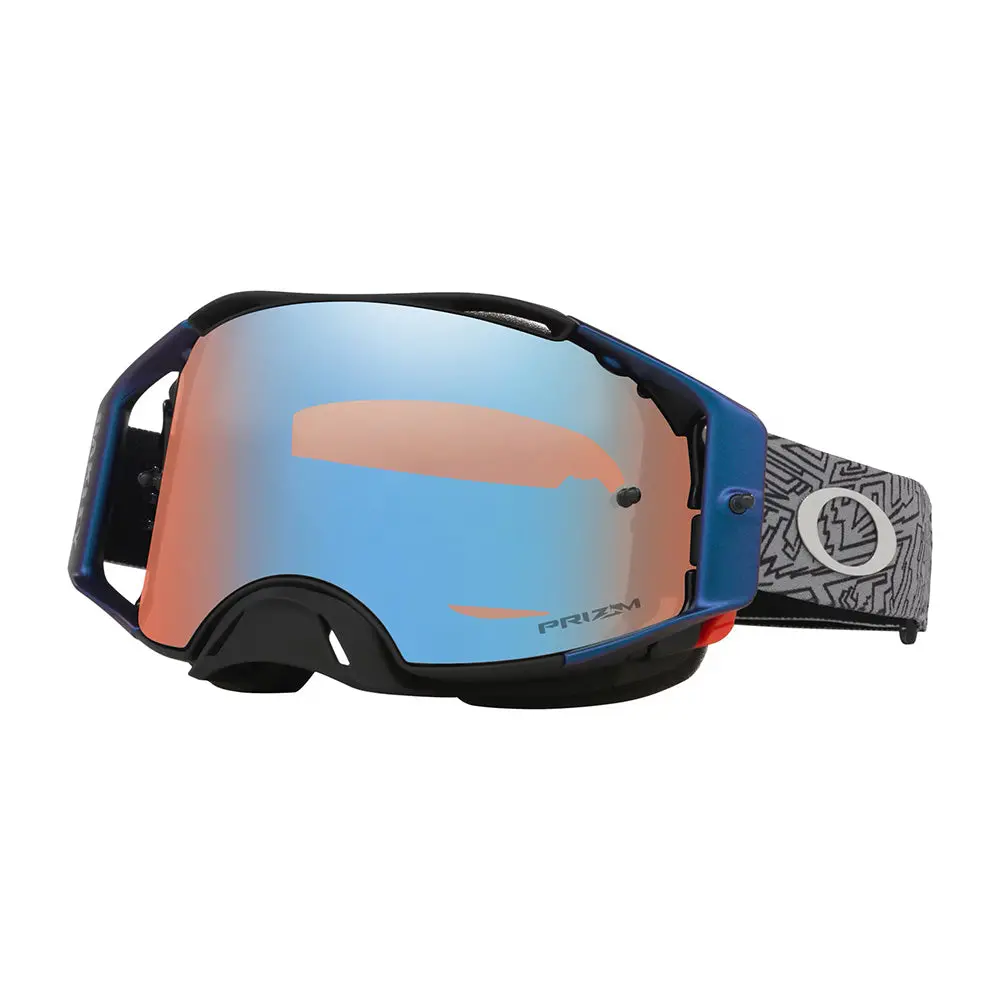 Oakley Airbrake Mx Grey Strike W/ Prizm Sapphire 1