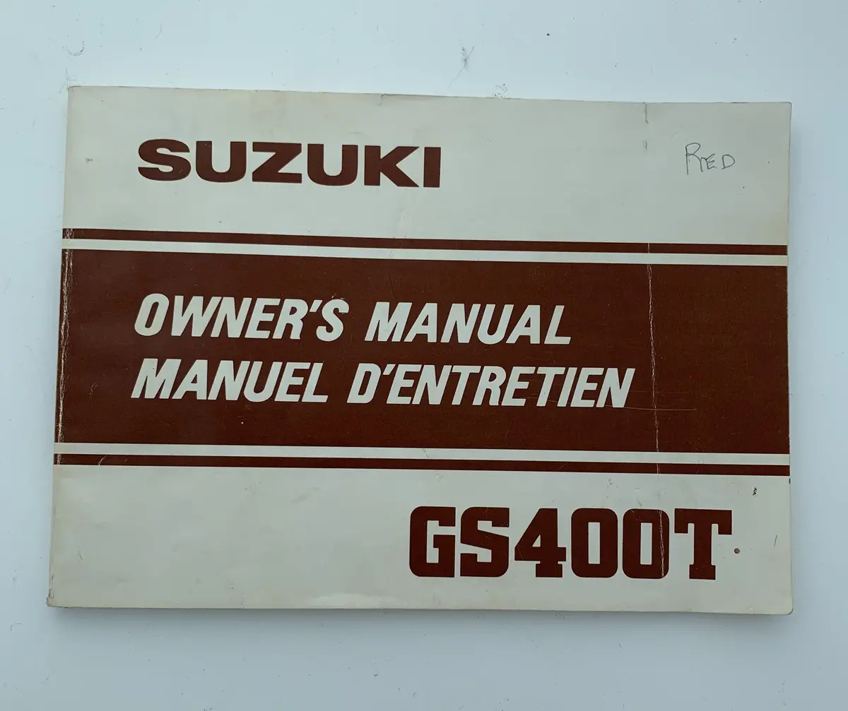 Gs400t Owners Manual 1