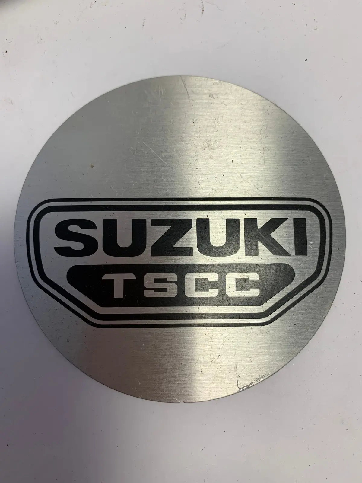 Suzuki Crankcase Emblem 1
