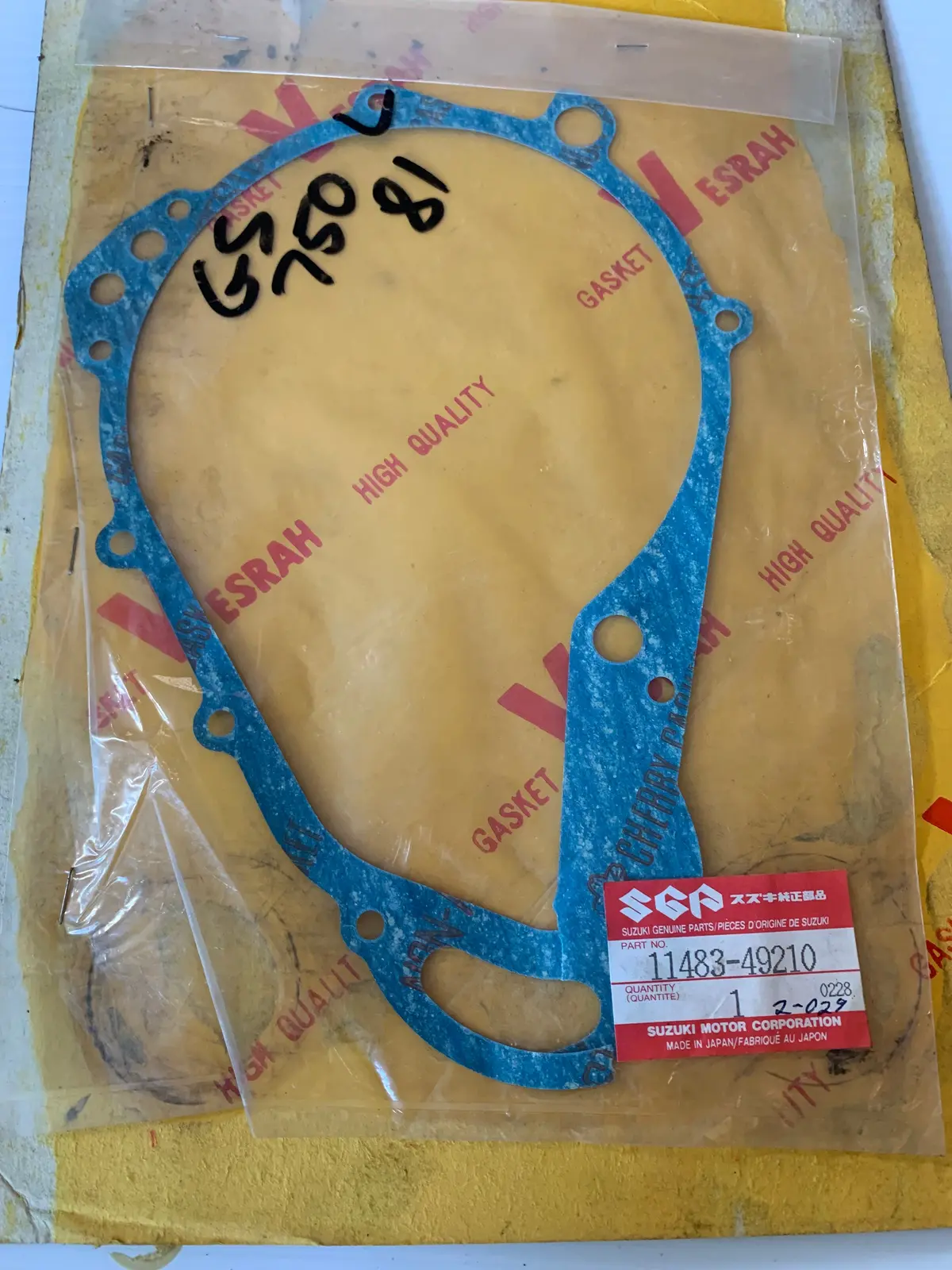 Suzuki Gs Magneto Gasket 1