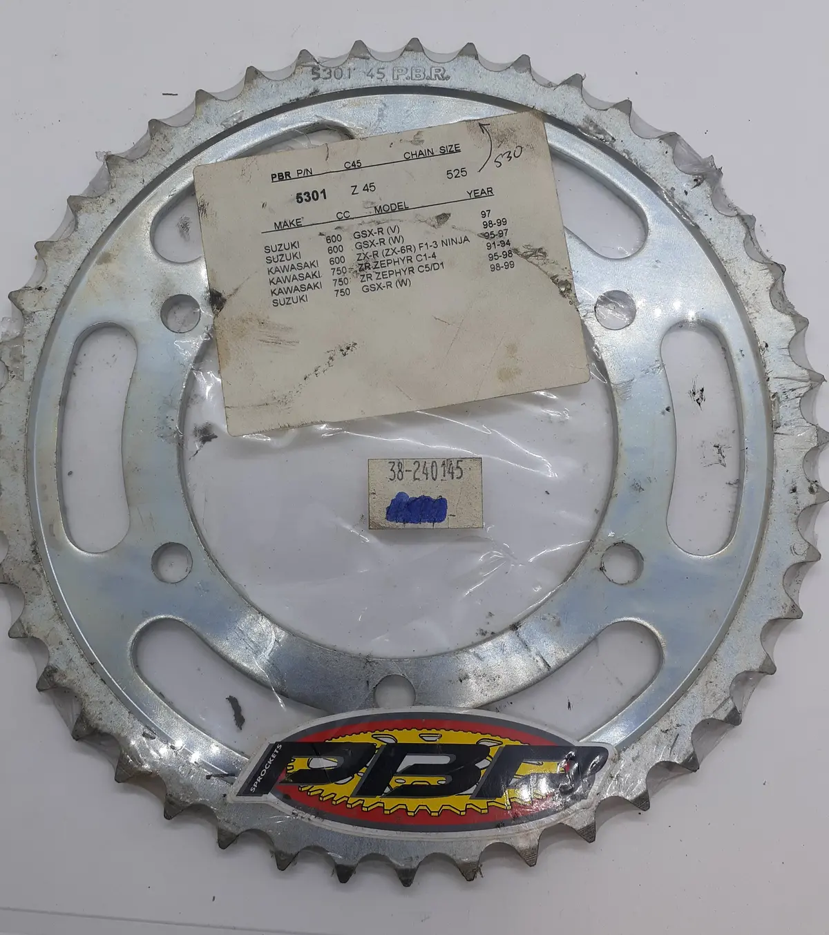 Gsx-R Zx Rear 45 T Sprocket 1