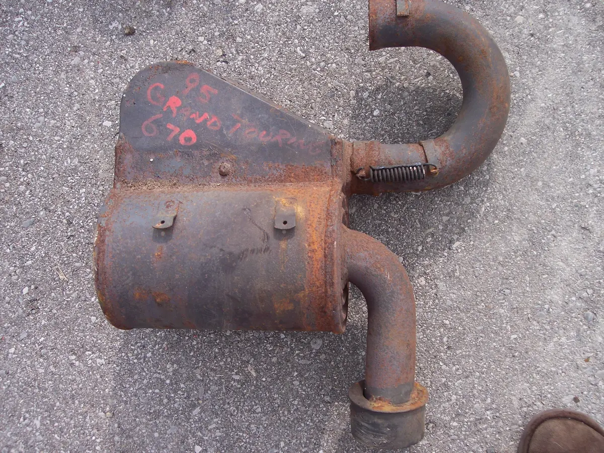 Grand Touring 670 Exhaust Muffler 1