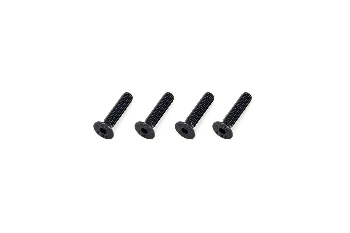 Ara722418 Flat Head Hex Machine Screw M4x18mm (4Pcs) 1
