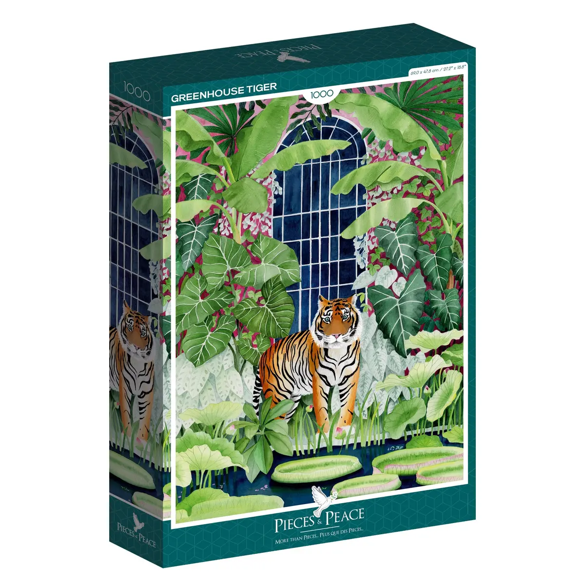 Greenhouse Tiger 1000-Piece Puzzle 1