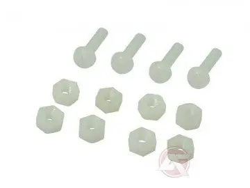 Nylon Nut Screw M3x12 - Hyper 400 1