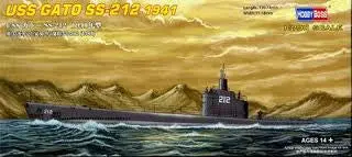 1:700 Uss Gato Ss-212 1941 1