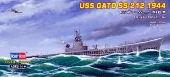 1:700 Uss Gato Ss-212 1944 1