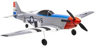 P-51D Mustang 450Mm Ultra Micro Trainer Rtf 1