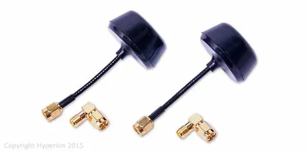Hyperion 5.8Ghz Cloverleaf Tx/Rx Antenna Set (Sma Conn) 1