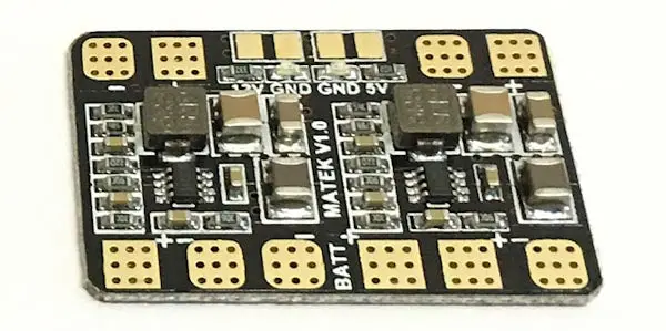 Hyperion Micro Power Distribution Board W/Bec 5V &12V 1