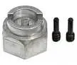 Brake Hub, Alloy Cast/Silver: S25, Savx 1