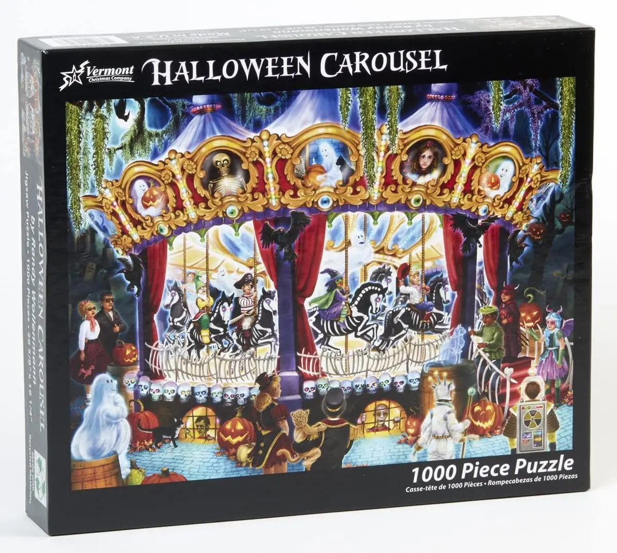Halloween Carousel 1000-Piece Puzzle 1