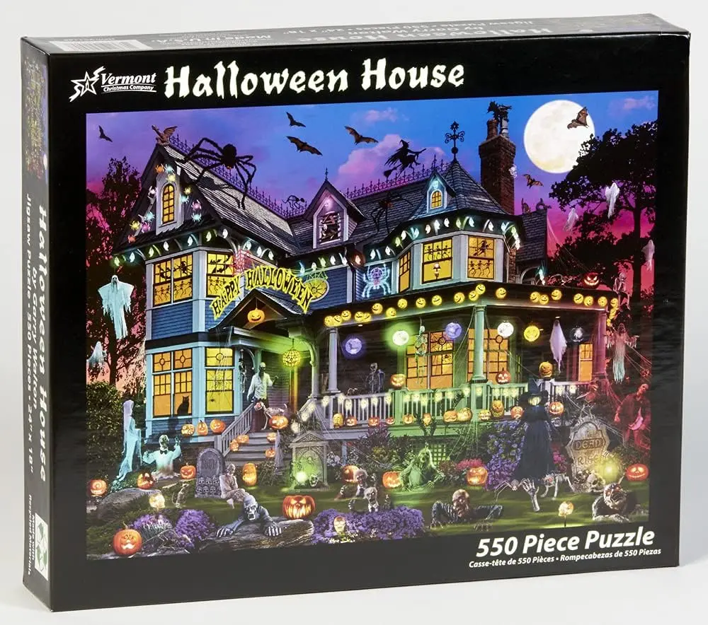 Halloween House 550-Piece Puzzle 1