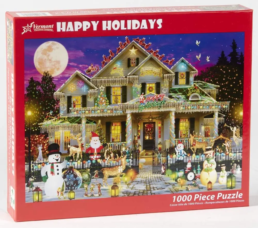 Happy Holiday 1000-Piece Puzzle 1