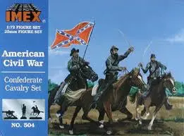1:72 Confederate Cavalry Set 1