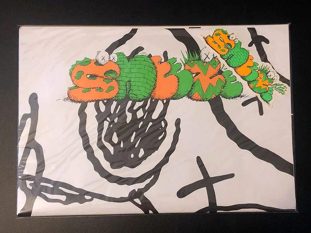 Kaws X Sneeze Magazine 2016 W/Sticker 1