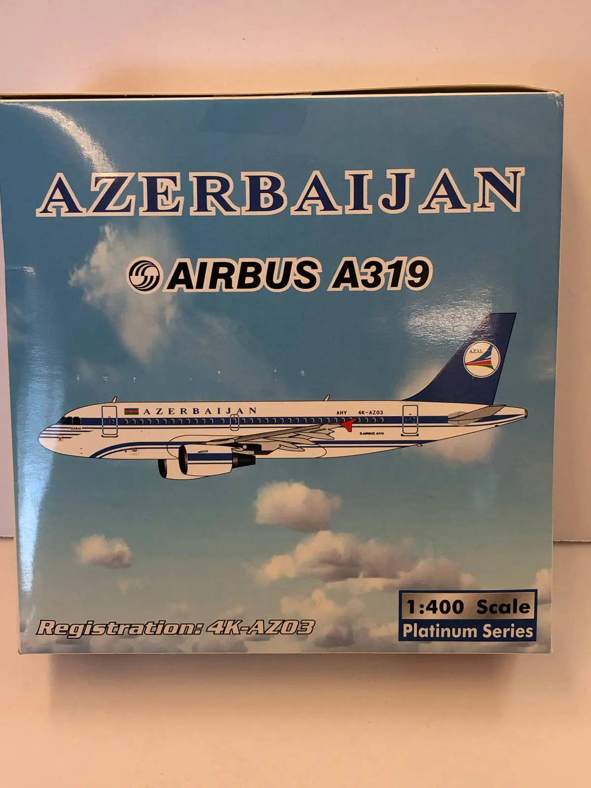 1:400 Azerbaijan Airbus A319 1