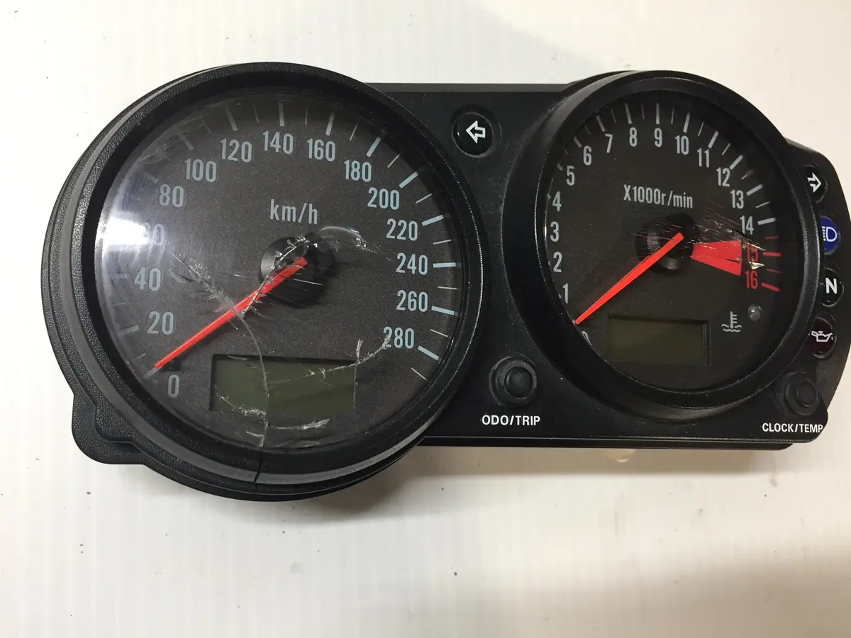 Zx6r Zzr600 Speedo Gauges 1